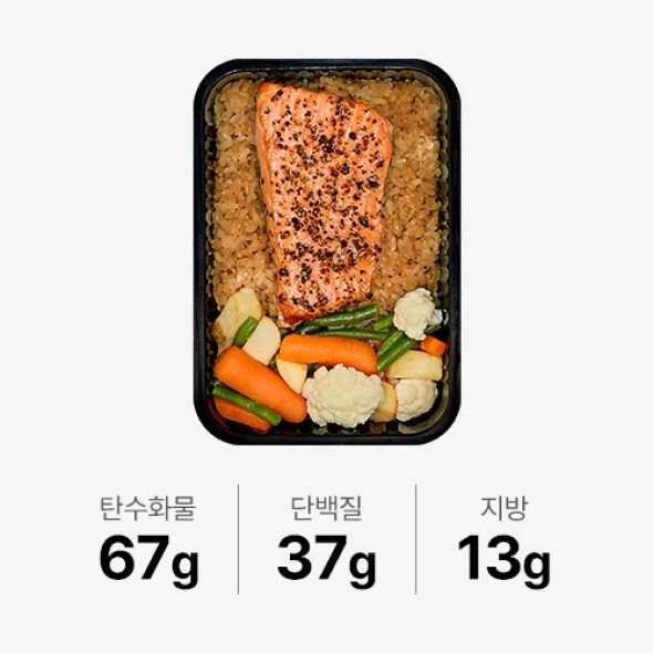 식스밀 연어 스테이크_345g*4팩