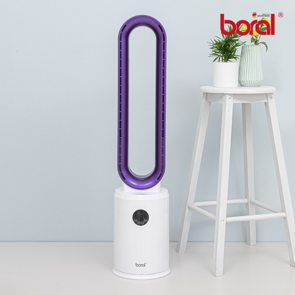 보랄 12단 풍속 날개없는 선풍기 BR-R1200F