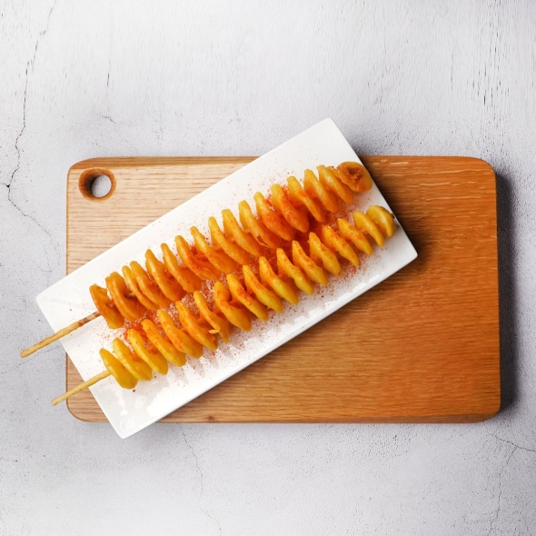 [단짠예찬] 휴게소 인기간식 회돌이감자 650gx2팩/3팩/5팩 (팩당130gx5개입)