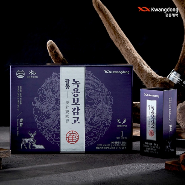 [신한카드 할인] 광동 메모리365 녹용 보감고 스틱 즙 녹용진액 엑기스 활력 기력 1박스 30포