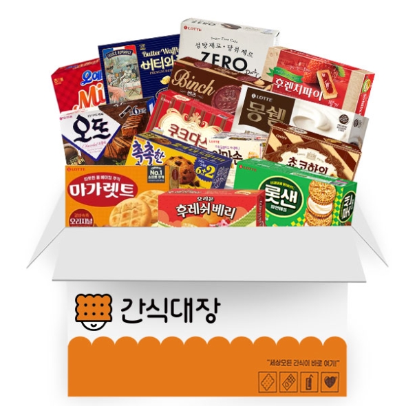 [간식대장] 최고의 사무실 간식세트 B (k0002)