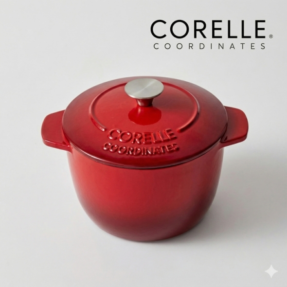 [코렐] 코디네이츠 무쇠 스칼렛 1.75L 밥솥