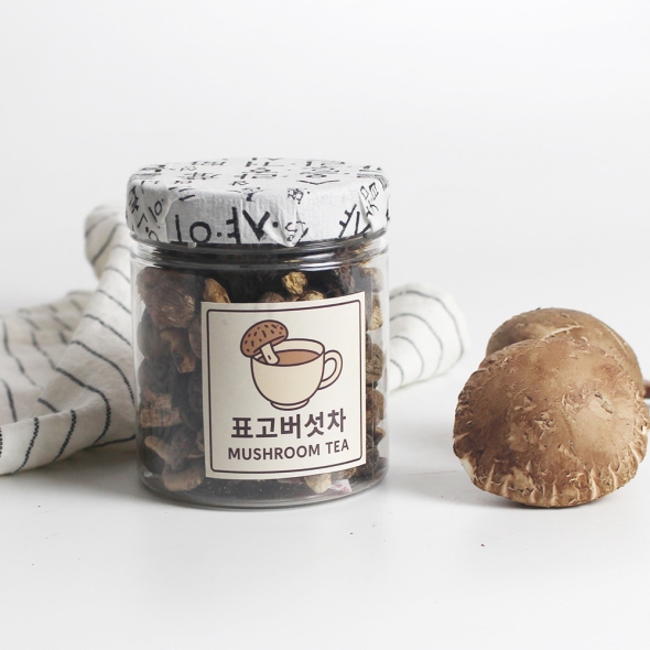 예산청년농부의 국내산 무농약 건표고버섯차 60g / 150g