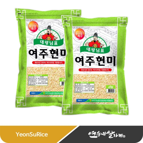 (26년산) 여주 대왕님표 여주 진상 현미 4kg