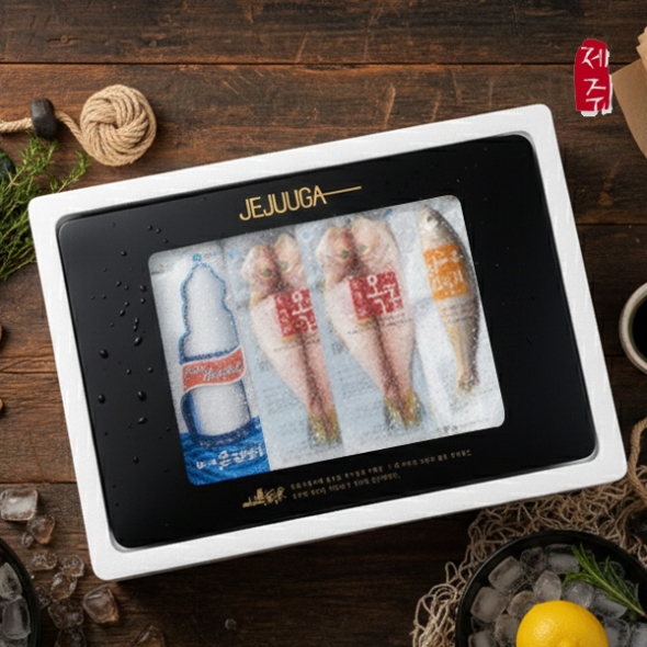 [제주특선] 은갈치/참옥돔/참조기 모듬세트 8호(은갈치 특대 2마리+참옥돔 대 3마리+참조기 대 5마리)