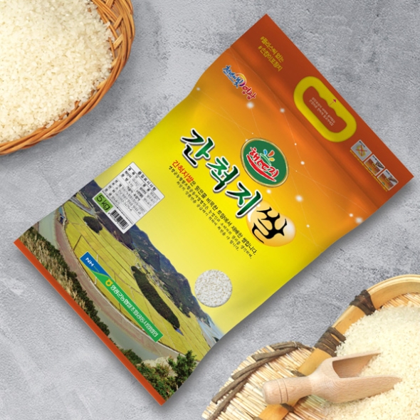 [25년 햅쌀_5kg] 찰진 영광 간척지쌀(새청무_상등급)/당일도정
