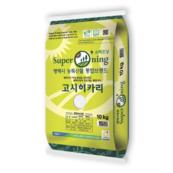[26년도 특등급] 안중농협 슈퍼오닝 고시히카리 쌀 4kg/10kg/20kg
