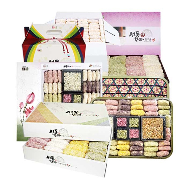 [명절특선] [서동한과] 실속/고급 한과세트 상품전(6품목)