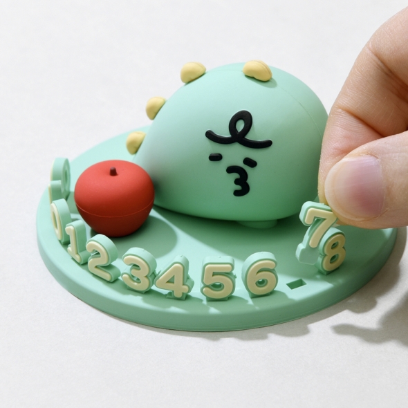 [KF]내  차를  지켜줄  춘식이 피규어  차량번호판 (죠르디)