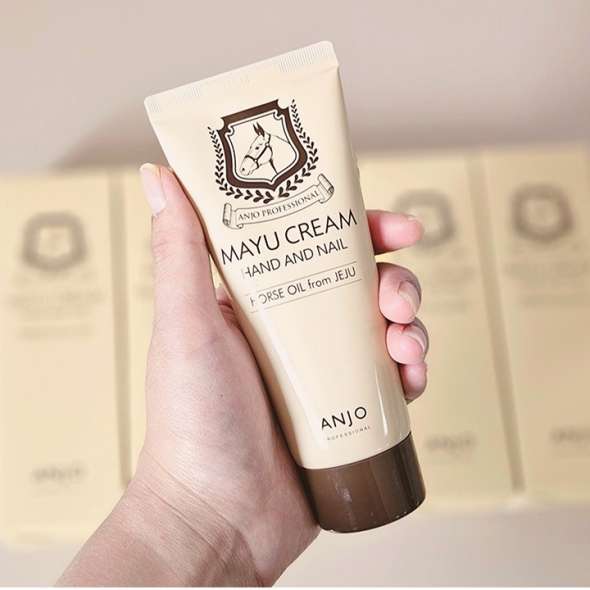 [10+1] 앙쥬 산뜻한 촉감! 마유코팅 고보습 핸드크림 100ml