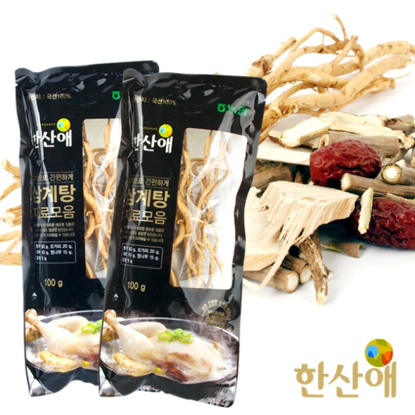 [정선농협] 오일장 약선재료 삼계탕 재료모음 1봉/2봉/3봉/5봉 (봉당100g)