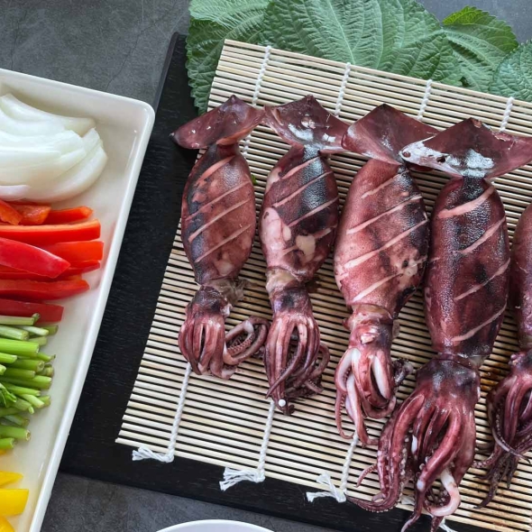 통찜용 오징어 600g6미~7미(최)