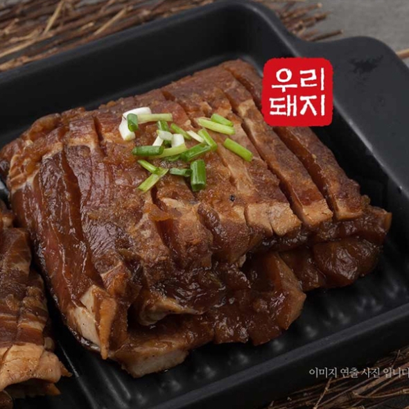 [역전갈비] 국내산_한돈 양념 수제 포갈비 500gx2팩(냉동)