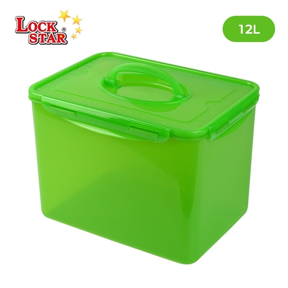 락스타 미라클락 진공 밀폐용기 12L 대용량 전자렌지 신선야채 식품 보관용기