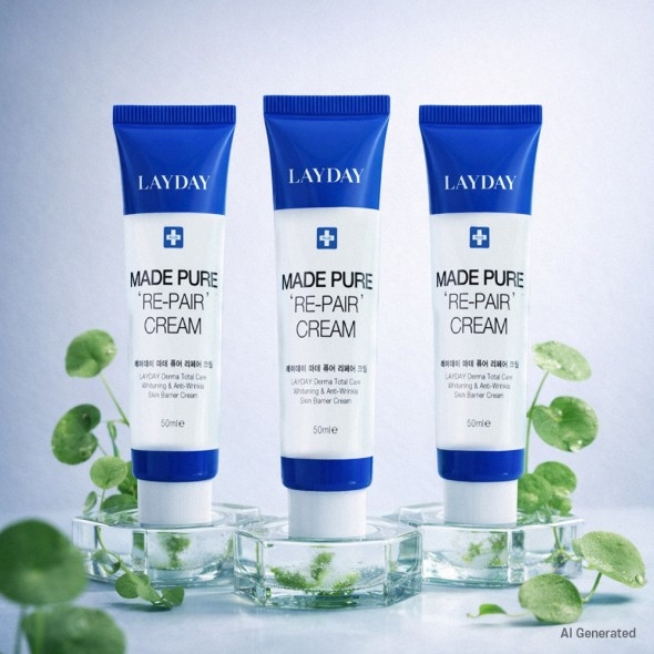 [레이데이]기미잡티 판테놀 리페어 크림 50ml 1+1+1