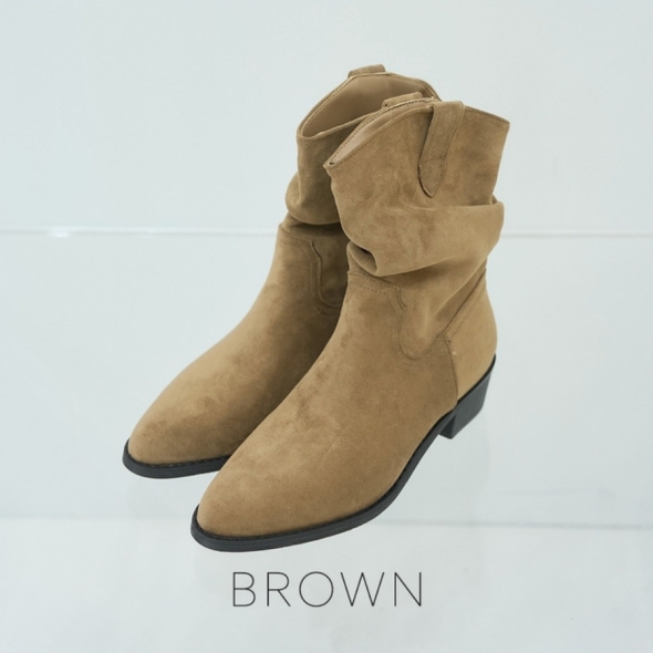 [개성시대] 여성 4cm 스웨이드 힐 데일리
