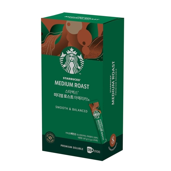 스타벅스 미디엄 로스트 아메리카노 1.1g x 170ct