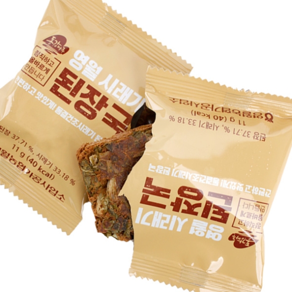 [영월농협] 동강마루 간편하고 맛있게 동결건조시래기 된장국 2/3/5박스(박스당11gx5개입)