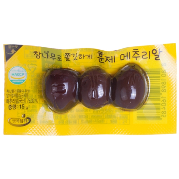 행복담기 훈제 메추리알,15g 30개