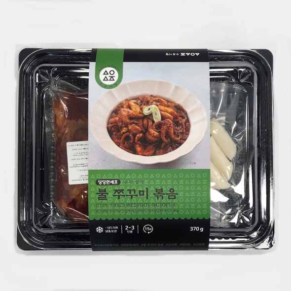 [주말특가]수유전통시장  당당한셰프  1+1 불쭈꾸미볶음 370g(2~3인분), 2팩