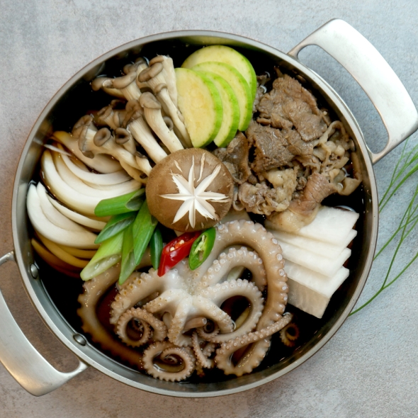 [당당한셰프] 불고기낙진전골 990g(3~4인분)