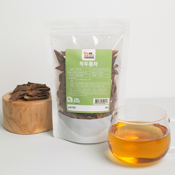 [신한카드 할인] 볶은 작두콩차 100g 국산 깍지형