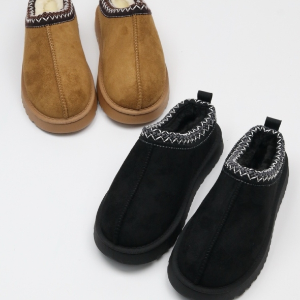 [개성시대] 여성 4.6cm 베이직 털단화 250g 데일리