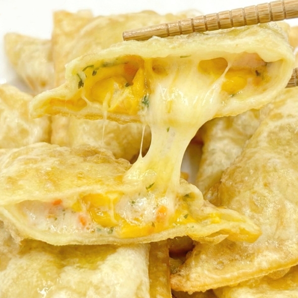 [단짠예찬] 대구 칠성야시장식 콘치즈만두 1팩/2팩/3팩 (팩당 1kg/41개내외)