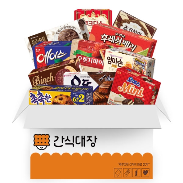 [간식대장] 최고의 사무실 간식세트 D (k0004)