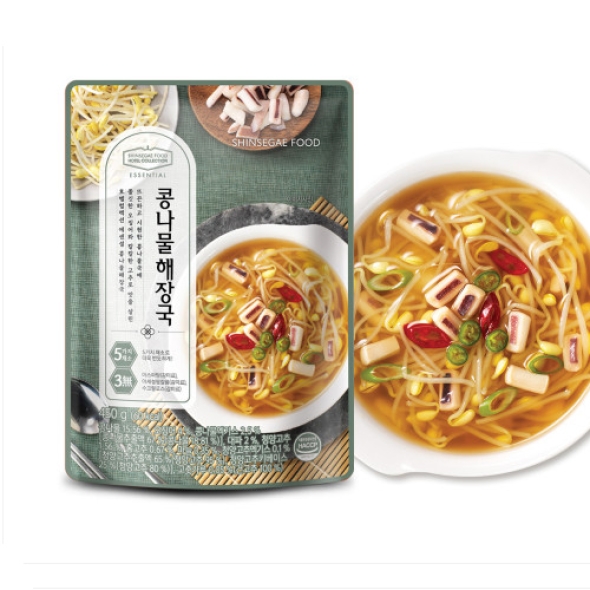 [호텔컬렉션 에센셜] 콩나물해장국 450g x 4팩