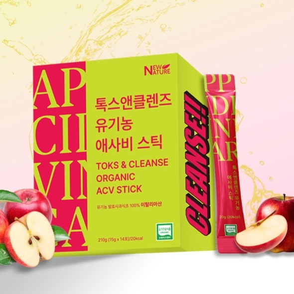 [만원의행복] 톡스 앤 클렌즈 유기농 애사비 스틱