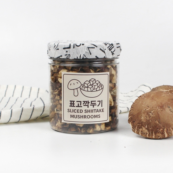 예산청년농부의 국내산 무농약 건표고버섯 깍두기 30g / 150g