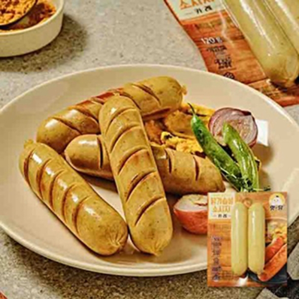 [푸드원] 국내산_닭가슴살 소시지_4가지맛 [120gx10개] [냉동]