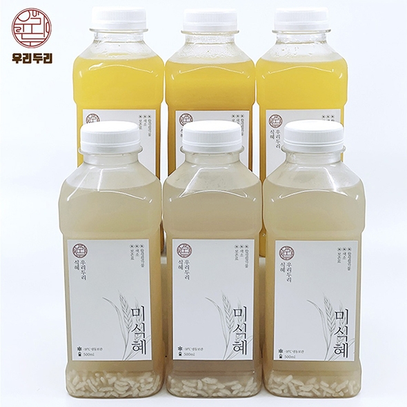[우리두리식혜] 500ml 6개 세트