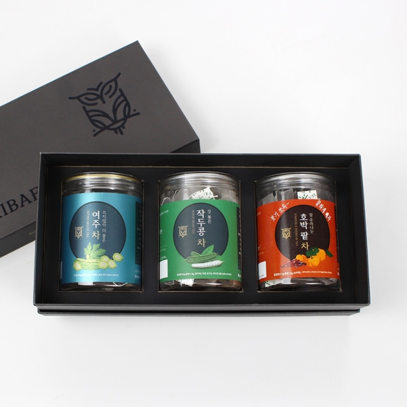 에코프리베 프리미엄차 3종선물세트 60ea (작두콩/여주/호박팥) 저온 다회 덖음차 국내특허포함 