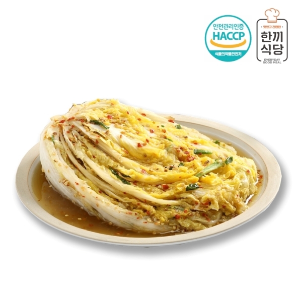 [한울김치] 한끼식당  우리 농산물 100% 고추씨백김치 1kg