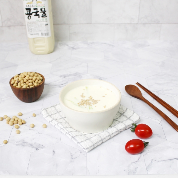 공주농부의 수제 더진한 콩물 1L 국내산 대두 99.5% 콩국물 