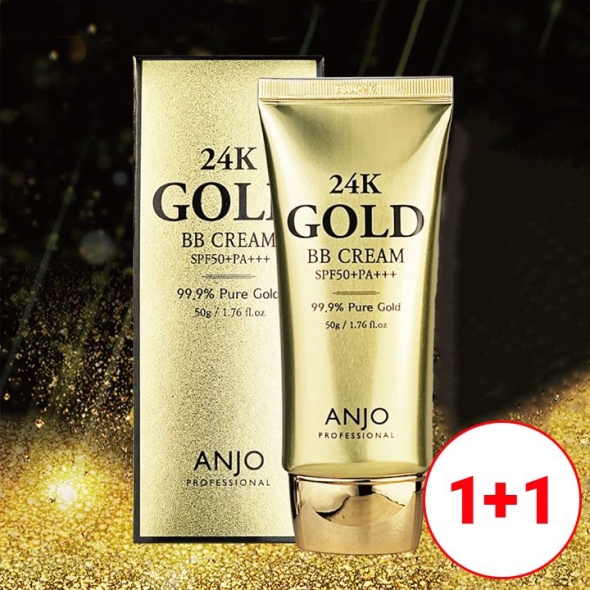 [앙쥬] 24K 광채커버 재생비비크림 50g 1+1