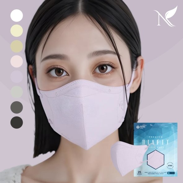 다이아핏 새부리형 KF80 25매입 파우치형 대형/중형/소형