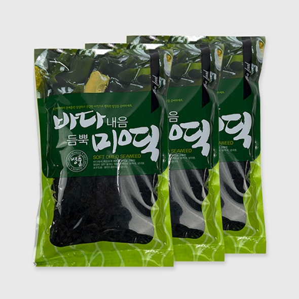 [마산어시장] 완도산 자른미역 100g x 1팩/3팩 