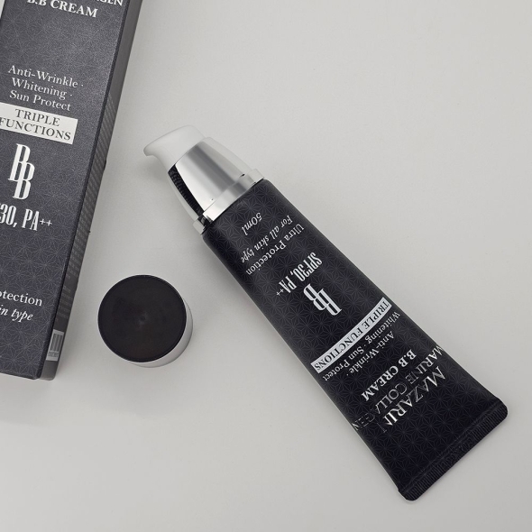 마자린 마린 콜라겐 비비크림 50ml 미백 주름 자외선차단 SPF30