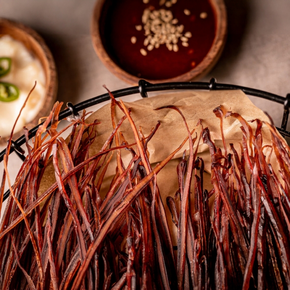 [마산어시장] 오징어소면 100g x1팩/2팩/3팩 이카소멘 이까소면