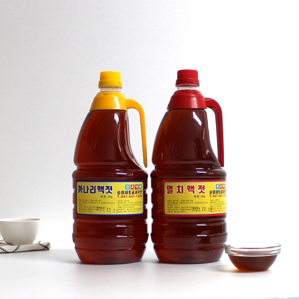 [김장철] 자연숙성 광천토굴 까나리액젓 / 멸치액젓 2kg 액젓 까나리 멸치젓