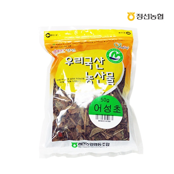 [정선농협] 오일장 약선재료 어성초 1봉/2봉/3봉/5봉 (봉당50g)