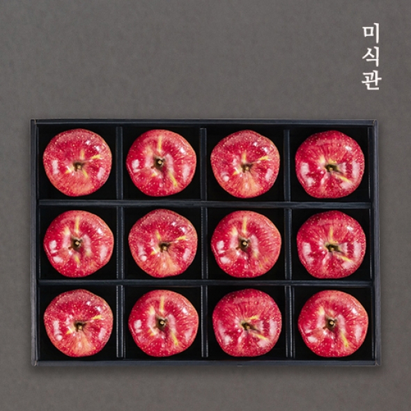 [미식관] 프리미엄 청송사과 선물세트 [2.4kg-5kg] 