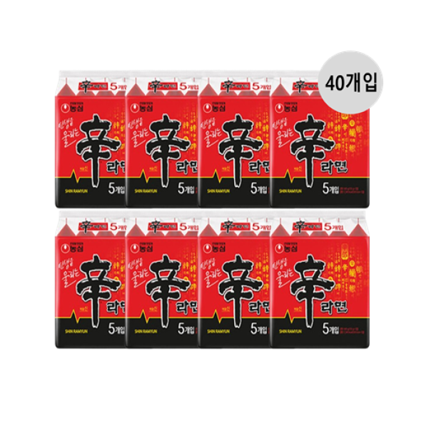 [농심] 신라면박스 30개입/40개입