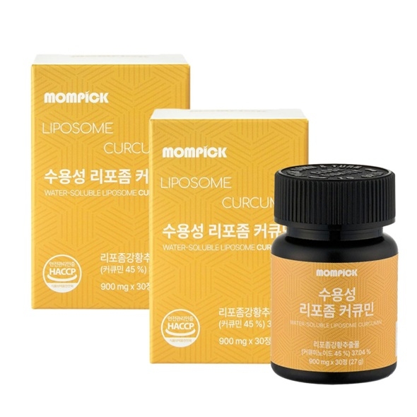 맘픽 수용성 리포좀 커큐민 영양제 1박스
