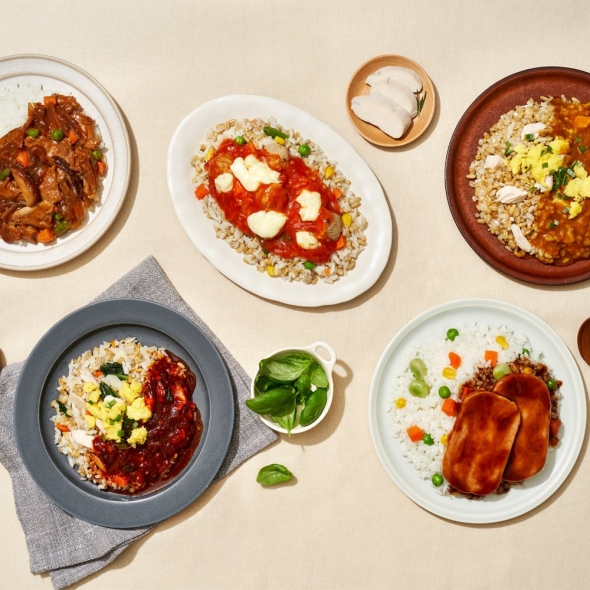 영양만점 홀리셔스 감탄도시락 5종 식단조절 간편식 덮밥 