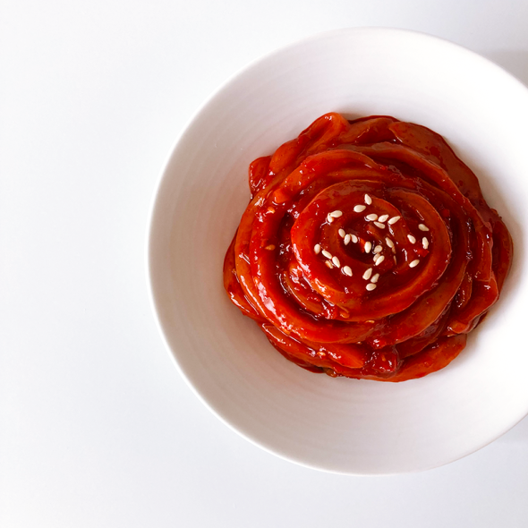 [광천금메달토굴새우젓] 오징어젓(300g/500g)