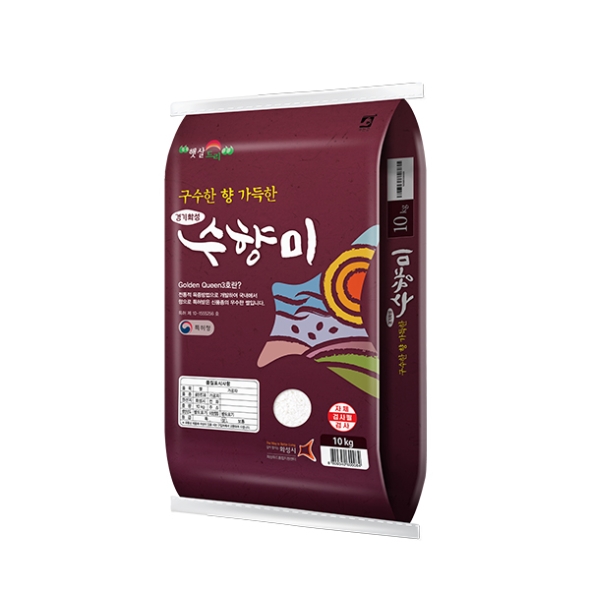 [26년햅쌀(상)]구수한 향 수향미 골드퀸3호 백미10kg/20kg미곡